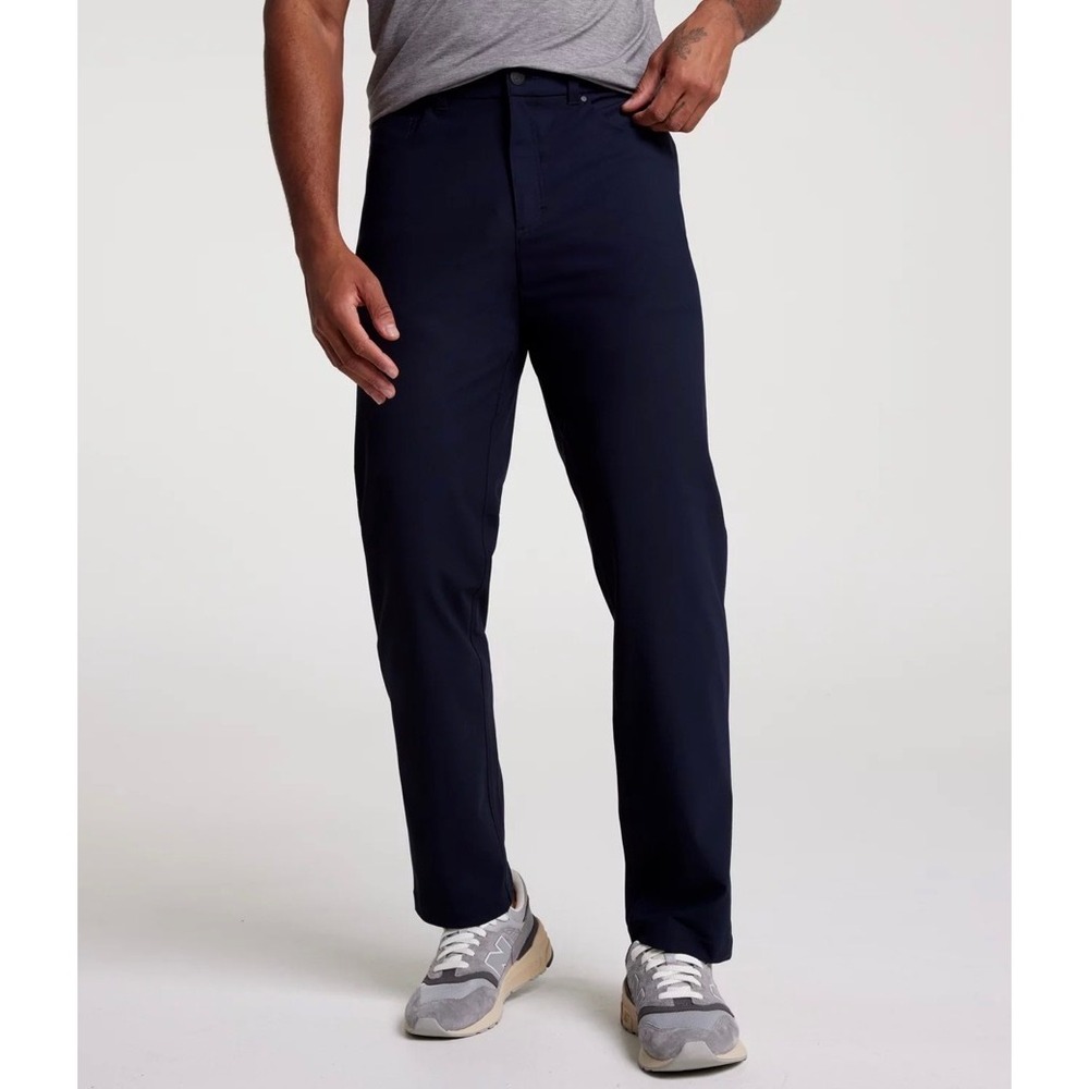 VRST Limitless Athletic Fit Pants Mens Size M Navy Blue 4-Way Stretch Techwear